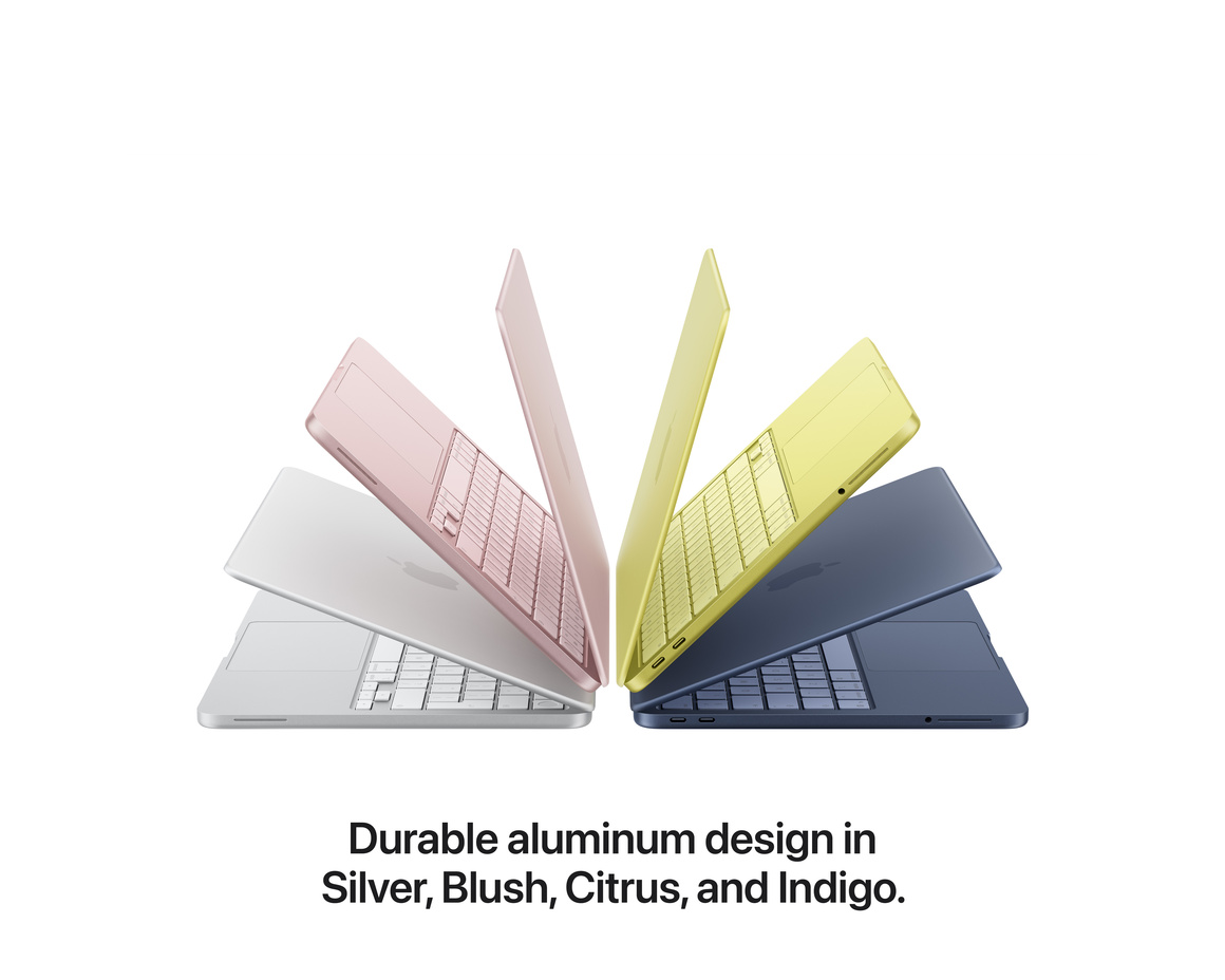 MacBook Neo rosé 512 GB Magic Keyboard med Touch ID