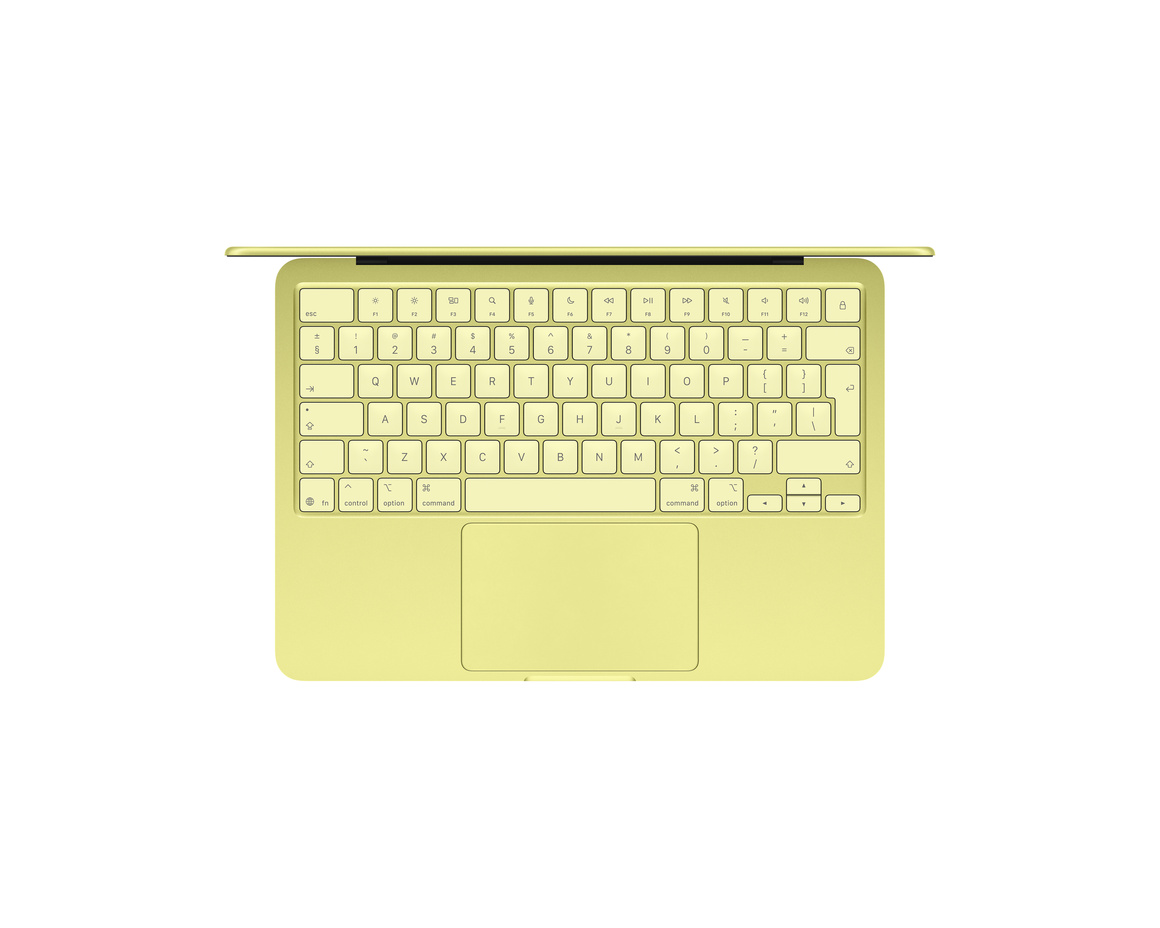 MacBook Neo citrus 256 GB Magic Keyboard