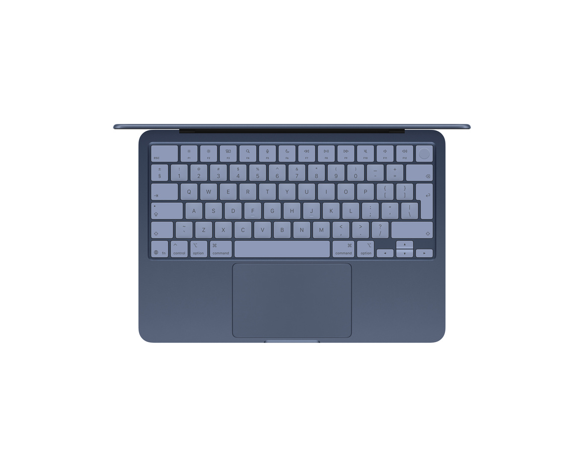 MacBook Neo indigo 512 GB Magic Keyboard med Touch ID