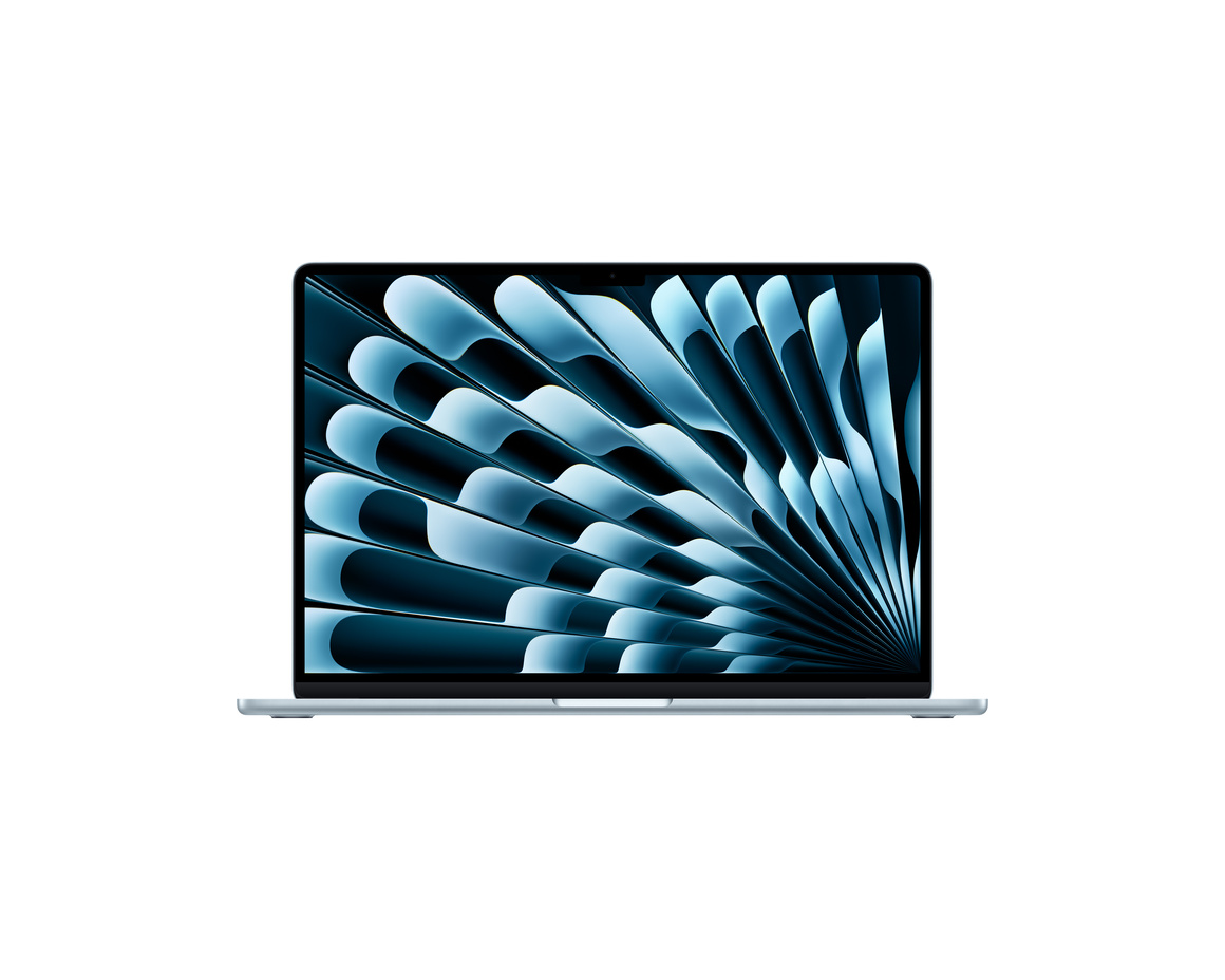 MacBook Air 15 M5 10-core CPU, 10-core GPU/16GB/1TB SSD - himmelsblå