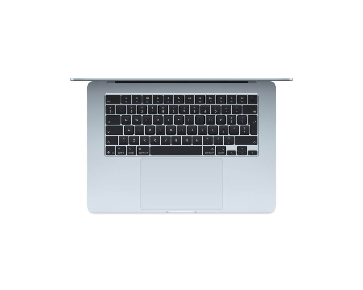 MacBook Air 15 M5 10-core CPU, 10-core GPU/16GB/1TB SSD - himmelsblå