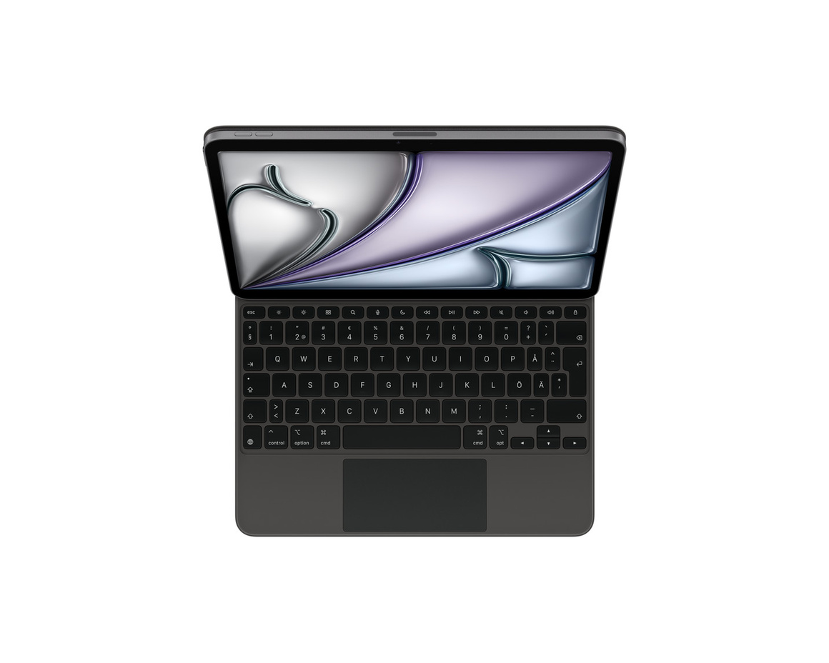 Apple Magic Keyboard till iPad Air 11 (M4) - svenskt - Svart