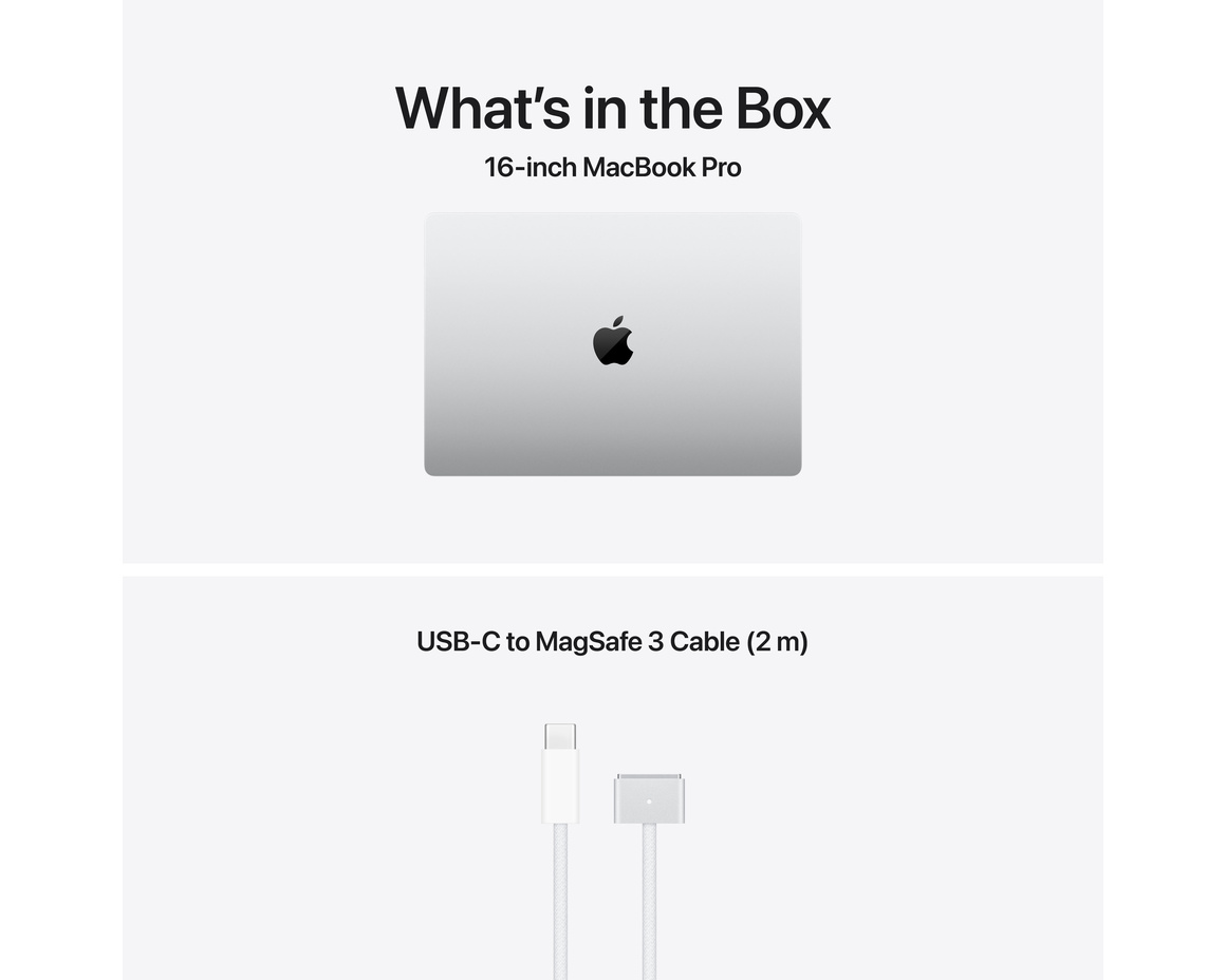 MacBook Pro 16 M5 Max 18‑core CPU, 40‑core GPU/48GB/2TB SSD Silver