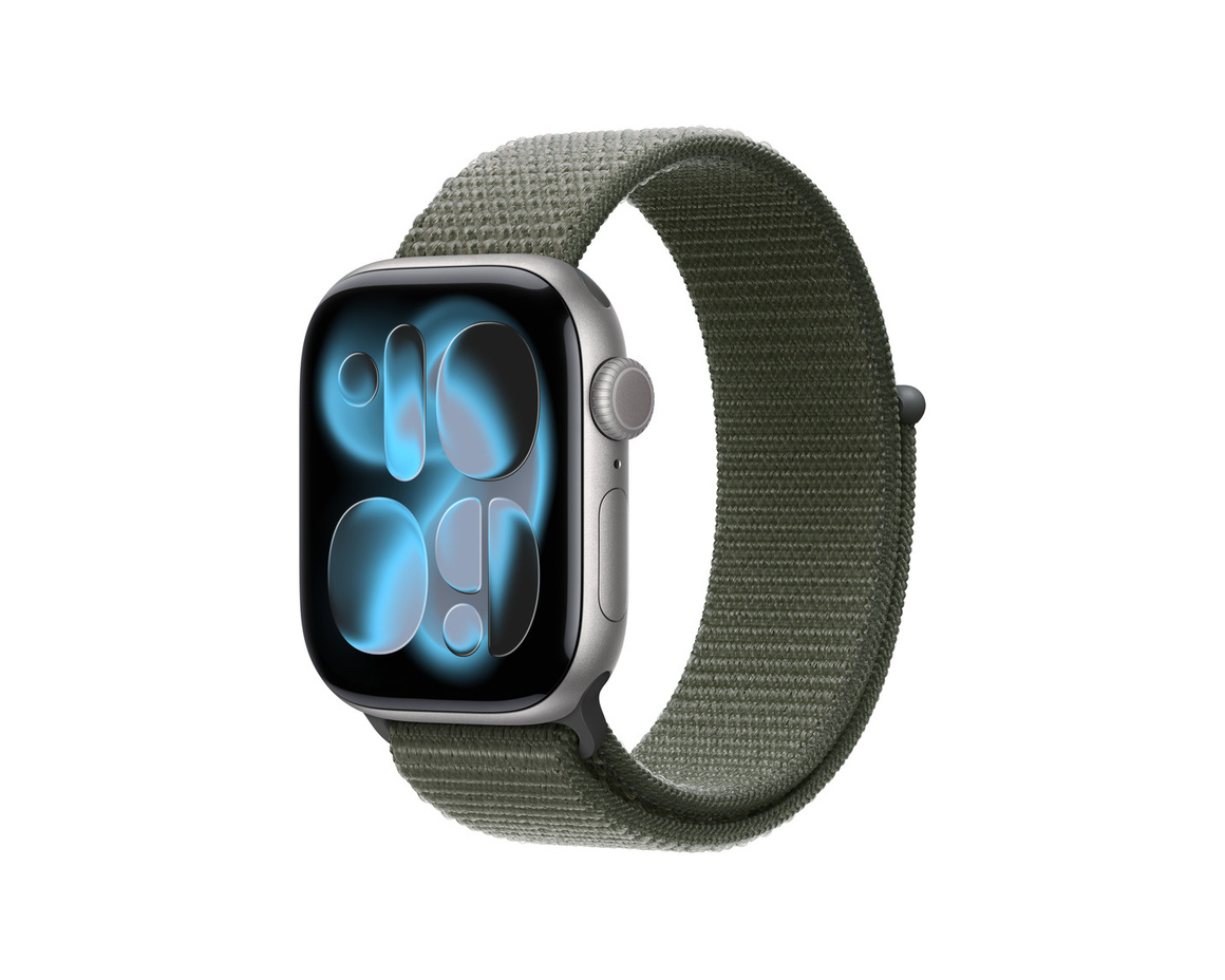 Sportloop skogsgrön 46mm