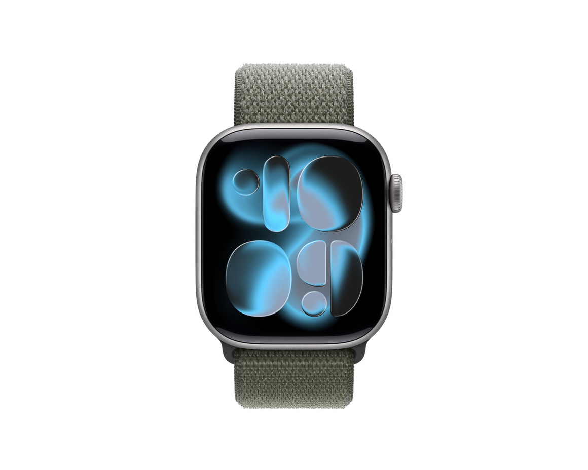Sportloop skogsgrön 46mm