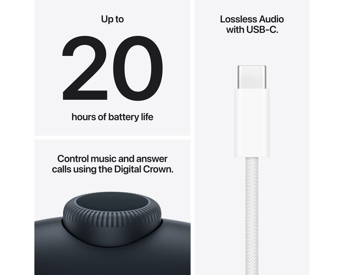 Apple AirPods Max 2 midnatt