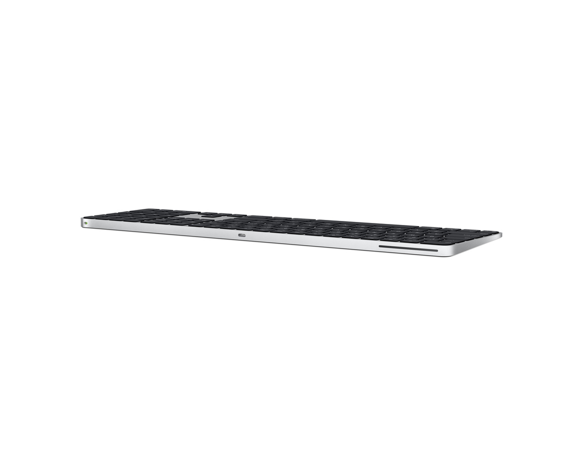 Apple Magic Keyboard med Touch ID och Numeriskt tangentbord för Mac modeller med Apple Silikon (USB-C) - Svart