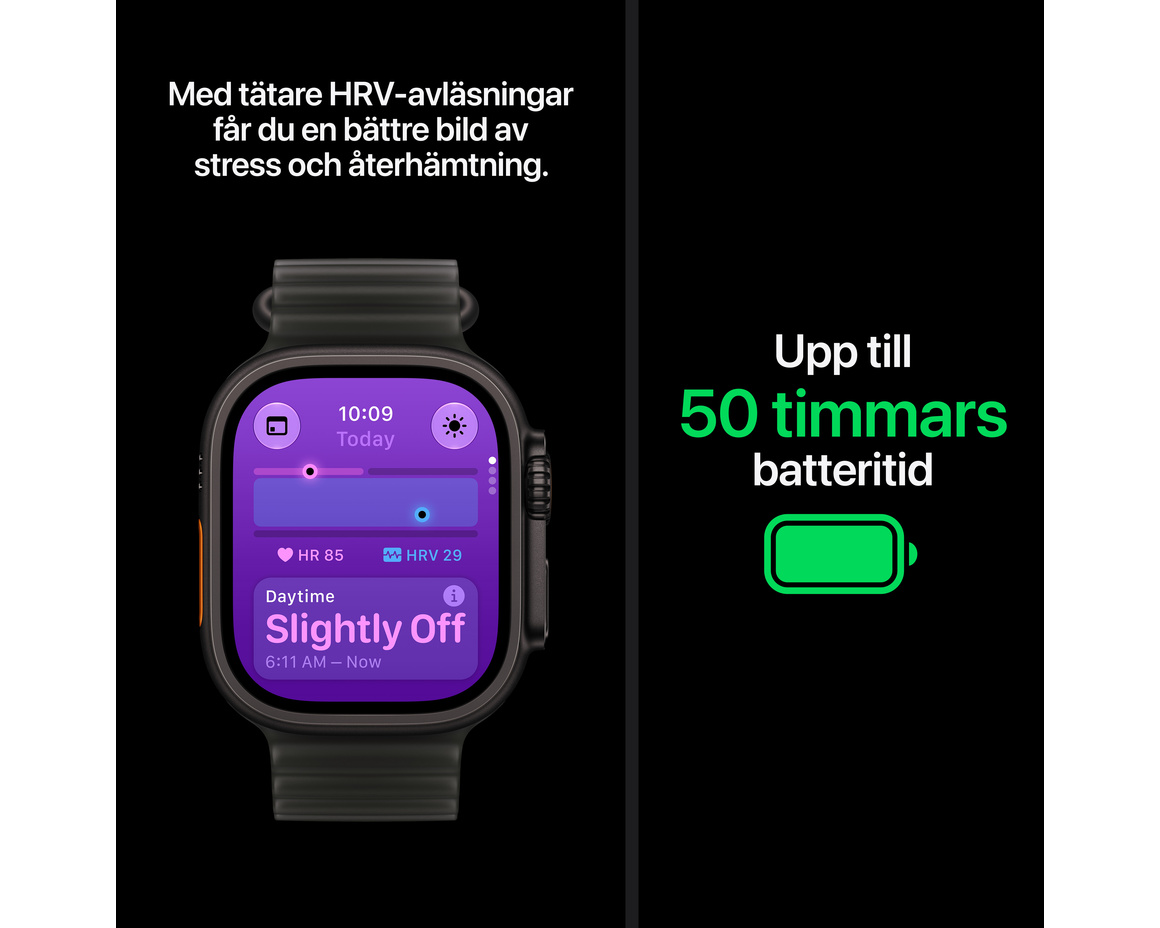 Apple Watch Ultra 4 GPS + Cellular 49mm med Bergsloop Desert Small