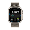 Apple Watch Ultra 4 GPS + Cellular 49mm med Milaneseloop Naturlig Small