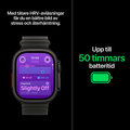 Apple Watch Ultra 4 GPS + Cellular 49mm med Milaneseloop Naturlig Small