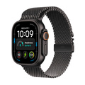 Apple Watch Ultra 4 GPS + Cellular 49mm med Milaneseloop Svart Small