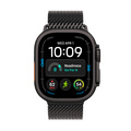 Apple Watch Ultra 4 GPS + Cellular 49mm med Milaneseloop Svart Small