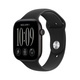 Apple Watch Series 12 Aluminium med Sportband Svart 46mm GPS S/M