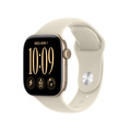 Apple Watch Series 12 Aluminium med Sportband Ljust Guld 42mm GPS - Cellular S/M