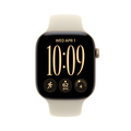 Apple Watch Series 12 Aluminium med Sportband Ljust Guld 46mm GPS - Cellular S/M
