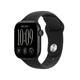 Apple Watch Series 12 Aluminium med Sportband Svart 42mm GPS - Cellular M/L