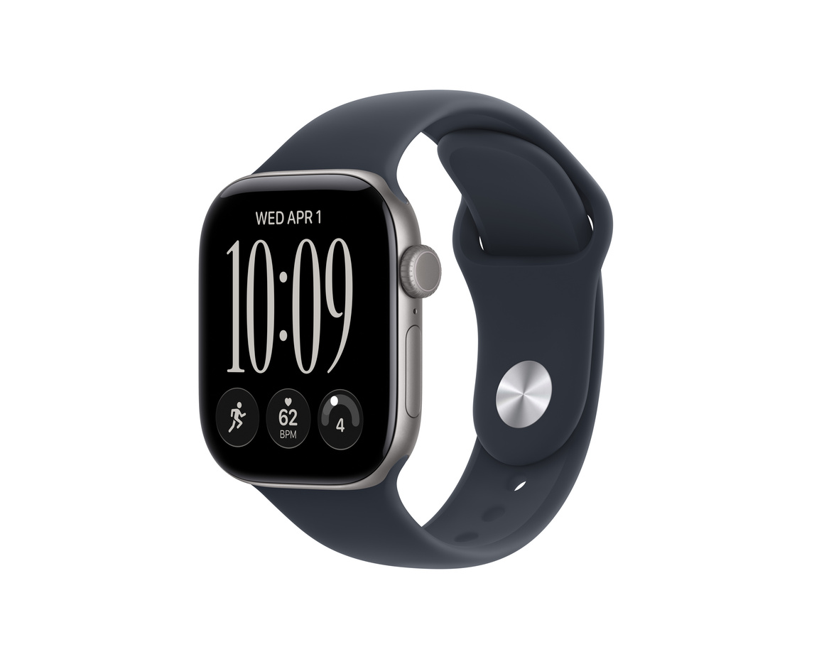 Apple Watch Series 12 Aluminium med Sportband Rymdgrå 42mm GPS - Cellular M/L