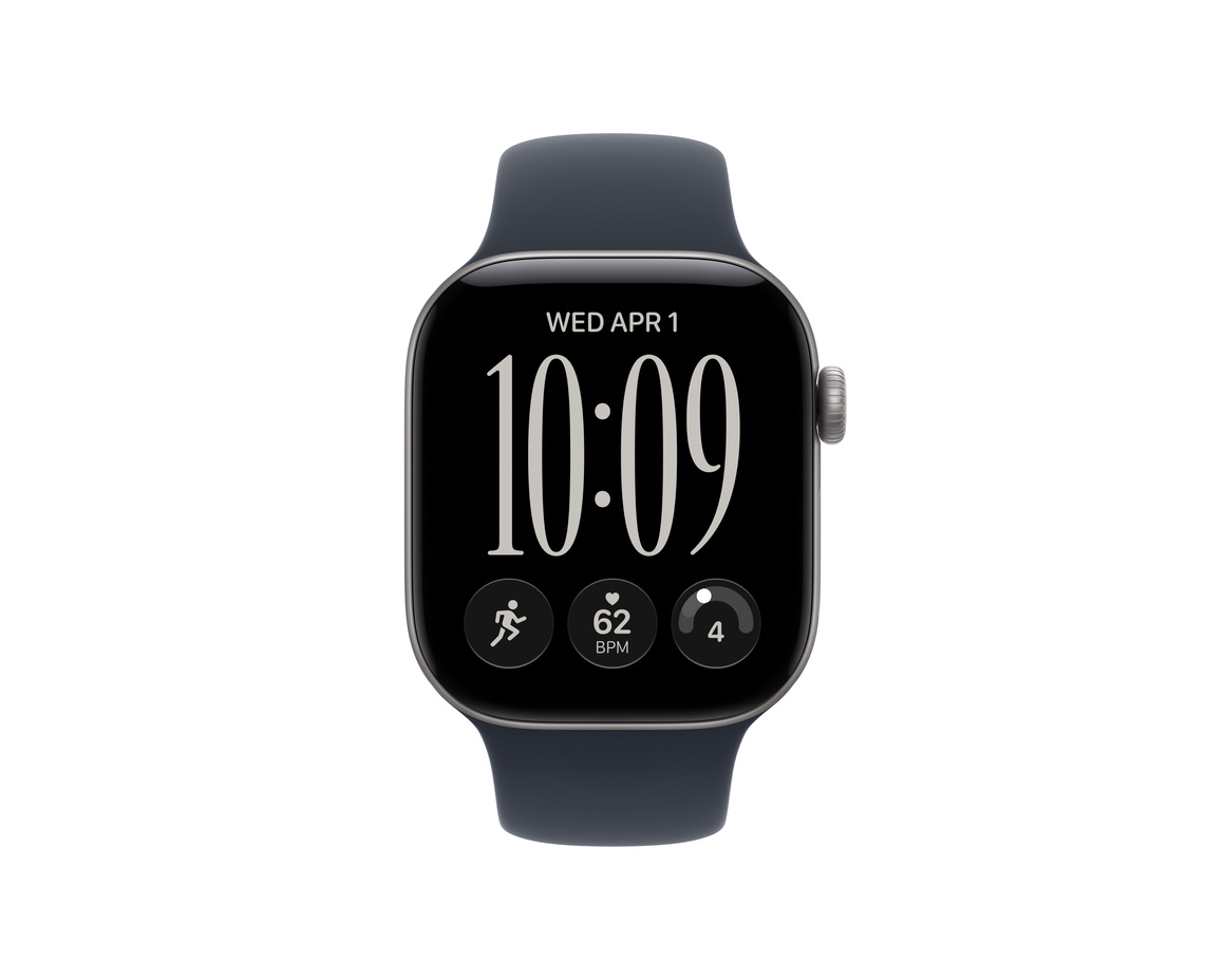 Apple Watch Series 12 Aluminium med Sportband Rymdgrå 42mm GPS - Cellular M/L