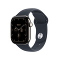 Apple Watch Series 12 Titan Cellular med Sportband Naturlig 42mm S/M