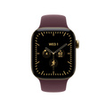 Apple Watch Series 12 Titan Cellular med Sportband Skinande Guld 42mm S/M