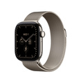 Apple Watch Series 12 Titan Cellular med Milanesisk Loop 42mm Naturlig
