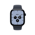 Apple Watch Series 12 Keramik Cellular med Sportband Nattblå 42mm S/M