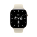 Apple Watch Series 12 Keramik Cellular med Sportband Pärlvit 46mm S/M