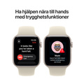 Apple Watch SE 3 GPS 44mm Midnight Aluminium Case with Navy Blue Sport Band - M/L