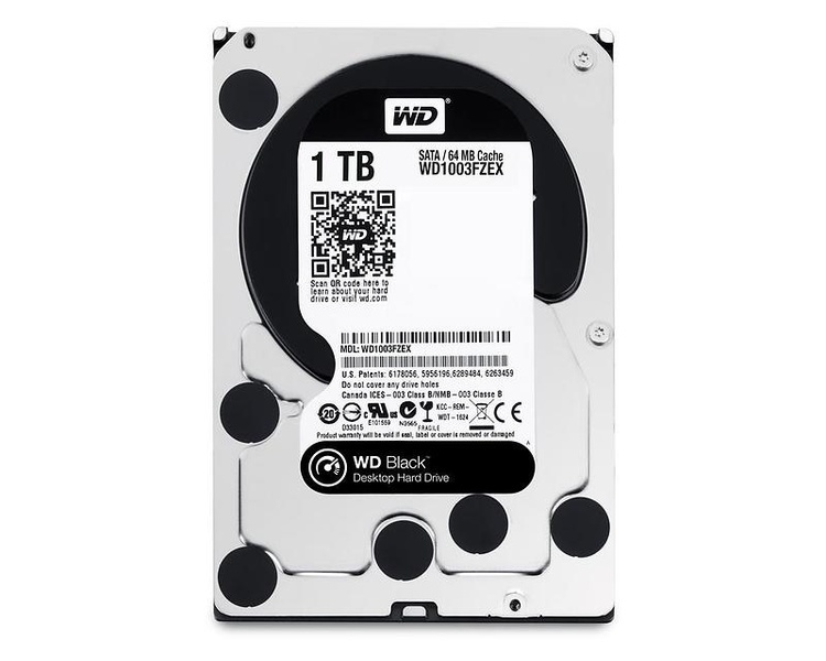 WD Caviar Black 1TB 64mb